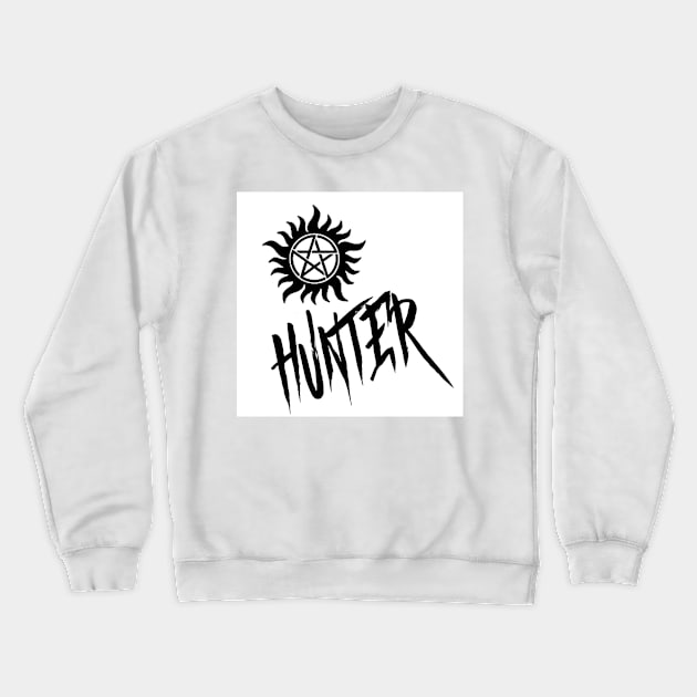 Supernatural Hunter Crewneck Sweatshirt by rotesirrlicht